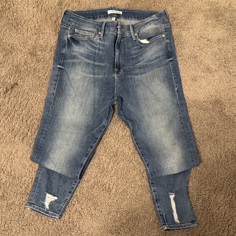 Good American Light Blue Denim Jeans